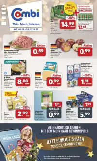 Vorschau auf den Combi-Prospekt für nächste Woche ab dem 08.12.2025