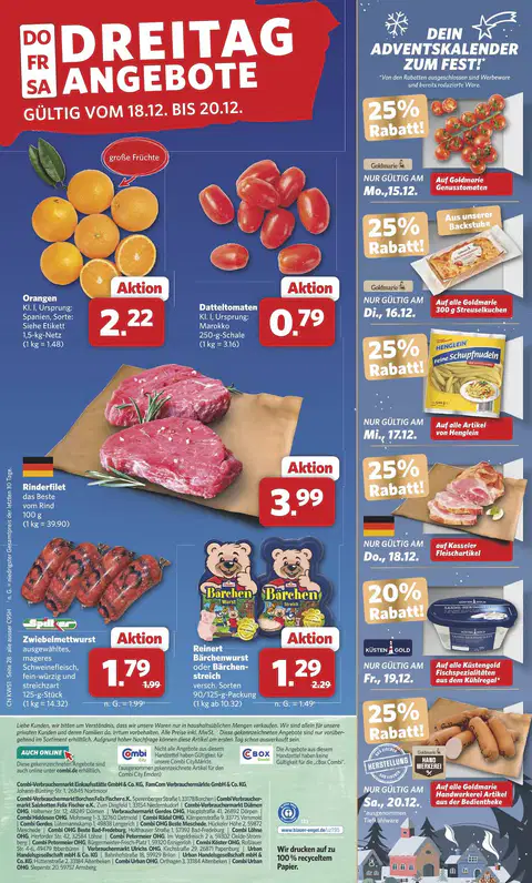 Combi Prospekt Angebote - Seite 1
