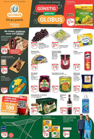 Globus Prospekt ab 19.01.2026 - Seite 1