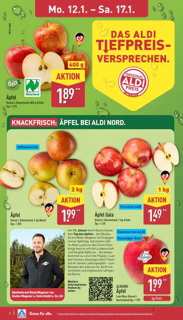 Aldi Nord Prospekt - Seite 1