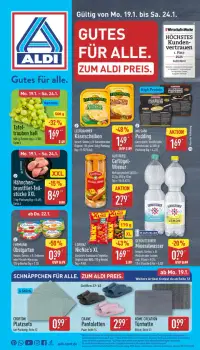 Vorschau auf den Aldi Nord-Prospekt für nächste Woche ab dem 19.01.2026