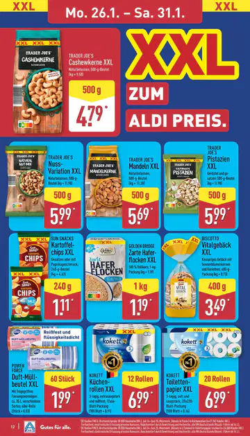 Aldi Nord Prospekt ab 26.01.2026 - Seite 1