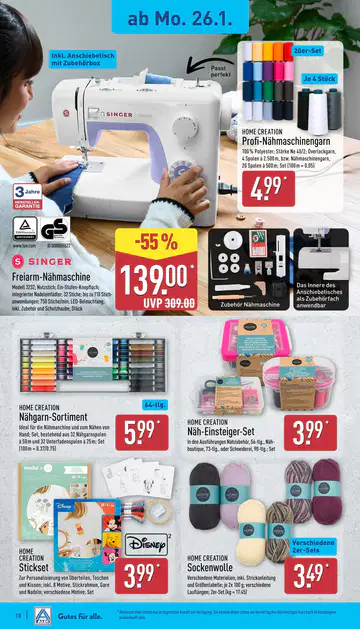 Aldi Nord Prospekt ab 26.01.2026 - Seite 1