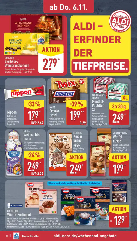 Aldi Nord Prospekt - Seite 1