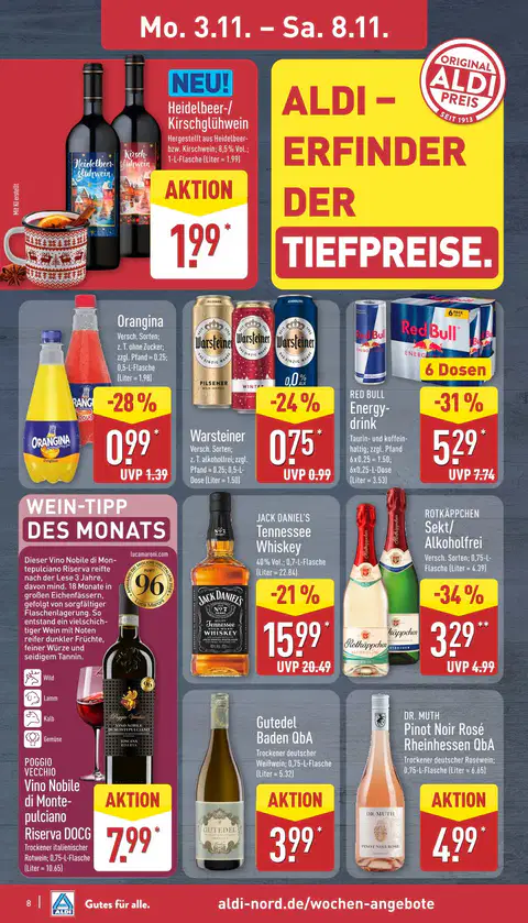 Aldi Nord Prospekt - Seite 1