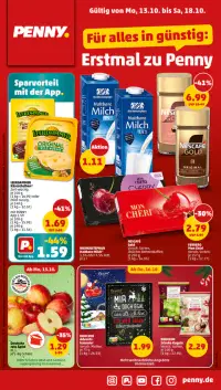 Vorschau auf den PENNY-Prospekt für diese Woche (13.10.2025–17.10.2025)