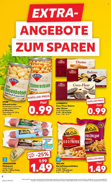 Kaufland Extra Angebote ab 02.01.2026 - Seite 1