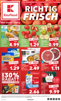 Vorschau auf den Kaufland-Prospekt für nächste Woche ab dem 08.01.2026