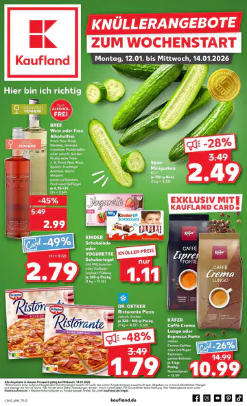 Kaufland Prospekt 12.01.2026 - Seite 1
