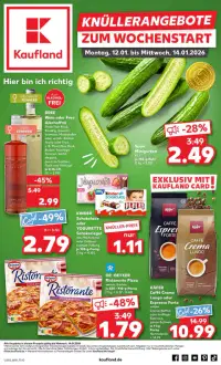 Vorschau auf den Kaufland-Prospekt für diese Woche (12.01.2026–14.01.2026)