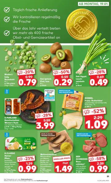 Kaufland Prospekt ab 19.01.2026 - Seite 1