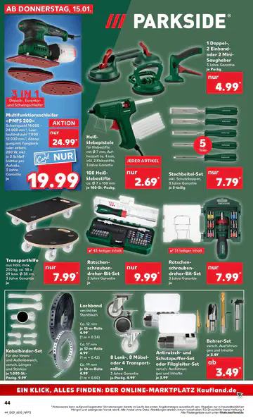 Kaufland Prospekt ab 22.01.2026 - Seite 1