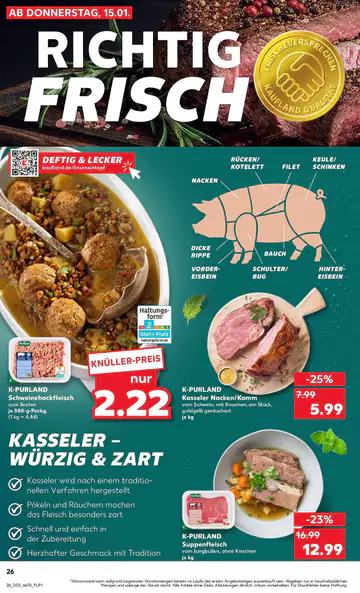 Kaufland Prospekt ab 22.01.2026 - Seite 1