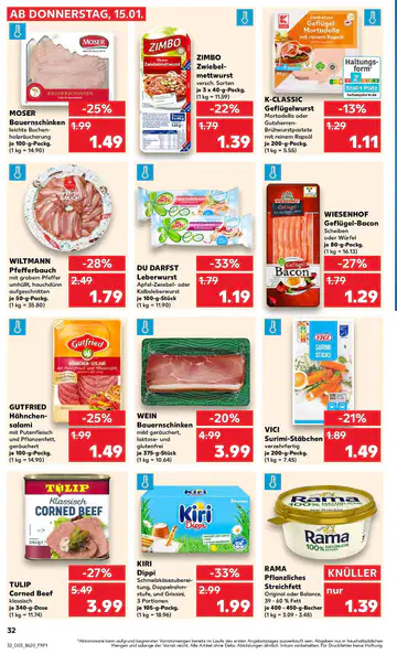 Kaufland Prospekt ab 22.01.2026 - Seite 1