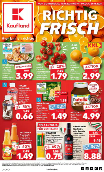 Kaufland Prospekt ab 22.01.2026 - Seite 1