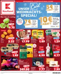 Vorschau auf den Kaufland-Prospekt für nächste Woche ab dem 11.12.2025