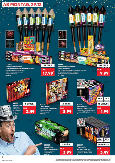 Kaufland Feuerwerk Prospekt - Seite 1