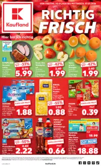 Vorschau auf den Kaufland-Prospekt für nächste Woche ab dem 02.01.2026