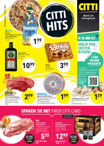 Citti Markt Prospekt ab 21.01.2026 - Seite 1