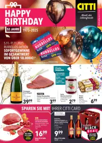 Vorschau auf den CITTI Markt-Prospekt für diese Woche (05.11.2025–11.11.2025)