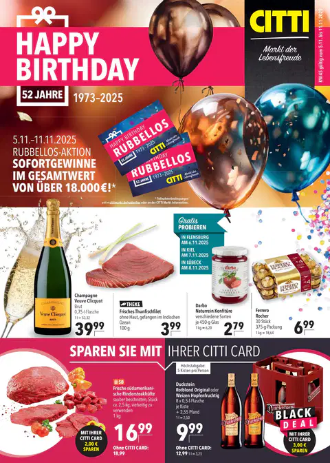 Citti Markt Prospekt - Seite 1