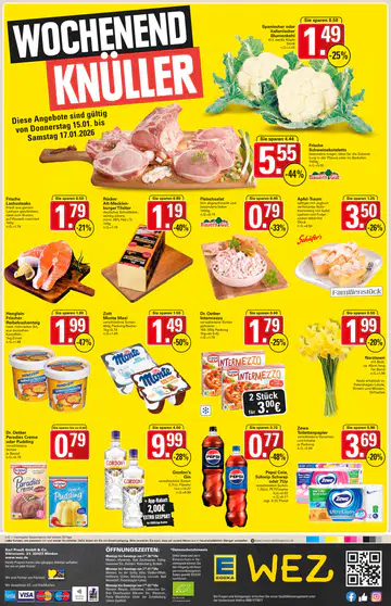 WEZ Prospekt - Seite 1