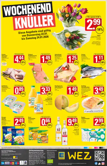 WEZ Prospekt ab 19.01.2026 - Seite 1