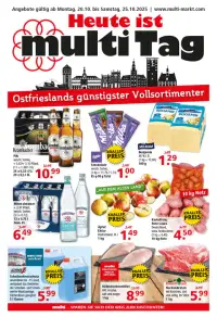 Vorschau auf den Multi Markt-Prospekt für nächste Woche ab dem 20.10.2025