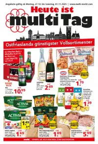 Vorschau auf den Multi Markt-Prospekt für nächste Woche ab dem 27.10.2025