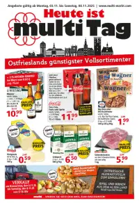 Vorschau auf den Multi Markt-Prospekt für nächste Woche ab dem 03.11.2025