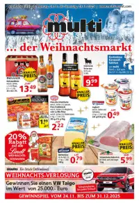 Vorschau auf den Multi Markt-Prospekt für diese Woche (24.11.2025–29.11.2025)