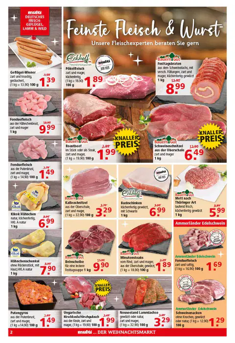 Multi Markt Prospekt - Seite 1