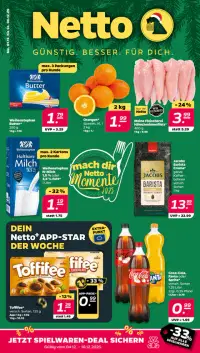 Vorschau auf den NETTO-Prospekt für nächste Woche ab dem 01.12.2025