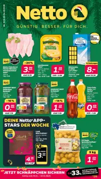 Vorschau auf den NETTO-Prospekt für nächste Woche ab dem 15.12.2025