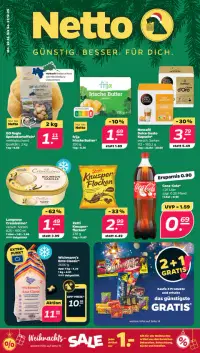Vorschau auf den NETTO-Prospekt für nächste Woche ab dem 22.12.2025