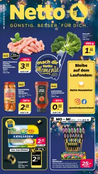 Vorschau auf den NETTO-Prospekt für nächste Woche ab dem 29.12.2025