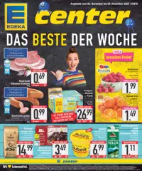 Vorschau auf den E-Center-Prospekt für nächste Woche ab dem 03.11.2025