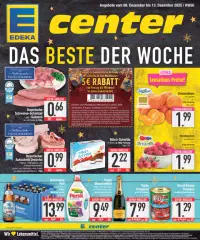 Vorschau auf den E-Center-Prospekt für nächste Woche ab dem 08.12.2025