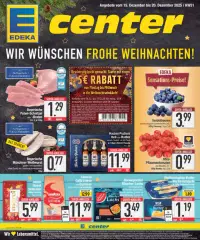 Vorschau auf den E-Center-Prospekt für nächste Woche ab dem 15.12.2025