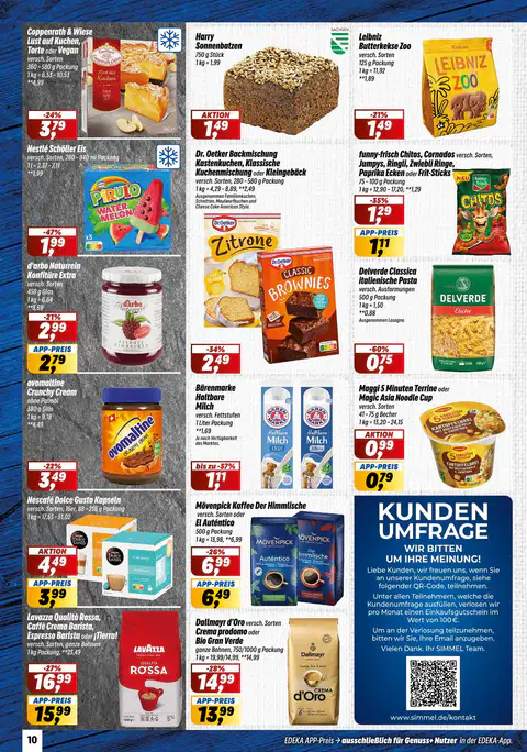 Simmel Prospekt - Seite 1