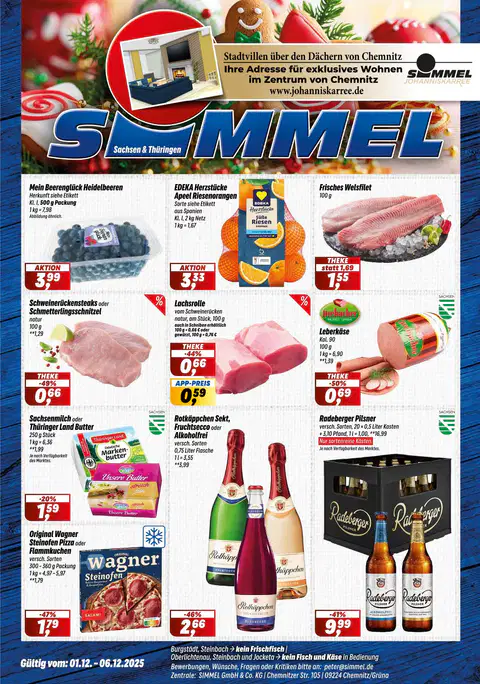 Simmel Prospekt - Seite 1