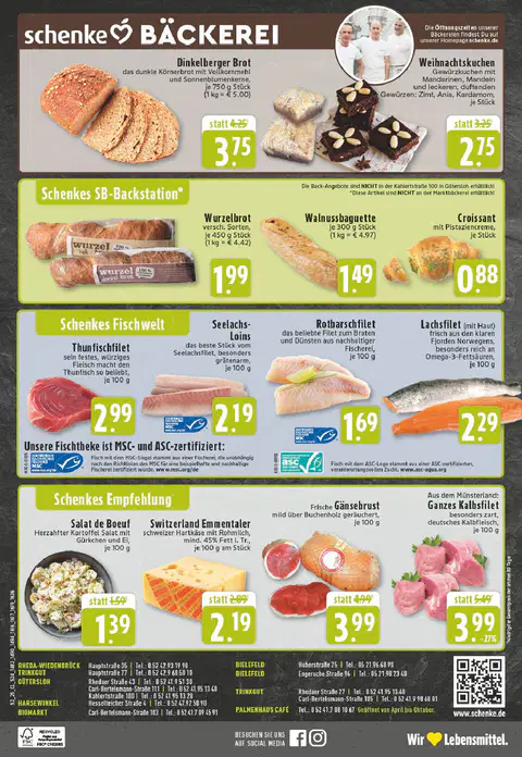 Schenke Prospekt - Seite 1