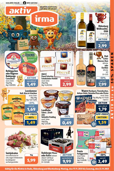 Aktiv Irma Prospekt - Seite 1
