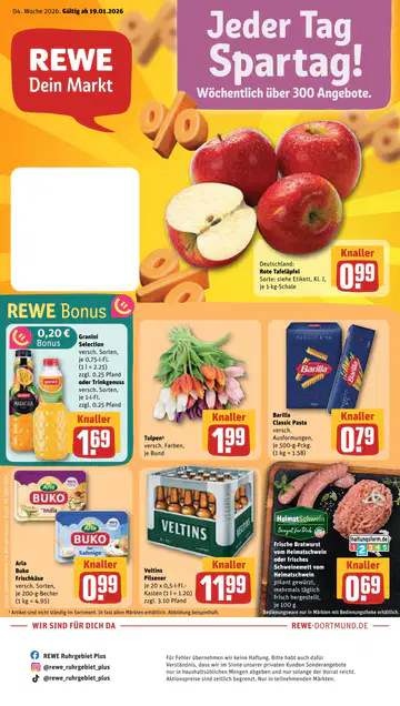 REWE Prospekt ab 19.01.2026 - Seite 1