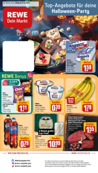 Vorschau auf den REWE-Prospekt für nächste Woche ab dem 27.10.2025