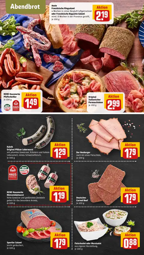 REWE Prospekt Angebote - Seite 1