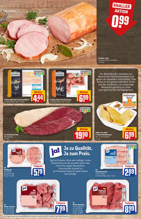 Rewe Center Prospekt Angebote - Seite 1