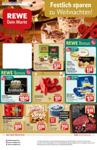 Vorschau auf den REWE-Prospekt für nächste Woche ab dem 15.12.2025