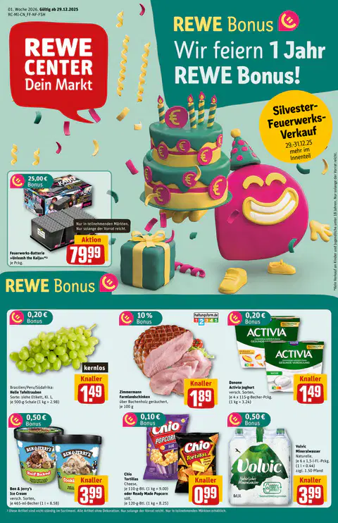 Rewe Center Prospekt - Seite 1