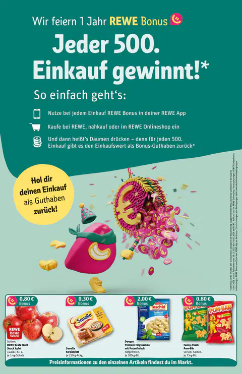 Rewe Center Prospekt - Seite 1